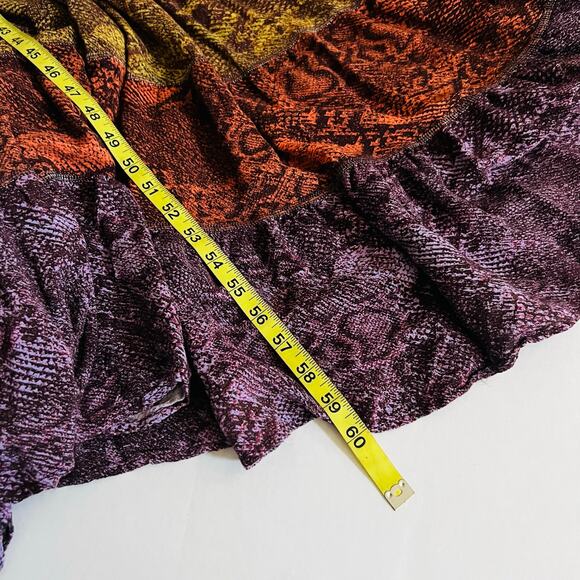 Anthropologie Colima Snake Print Sleeveless Maxi Dress Size S Small Multi - Picture 6 of 7